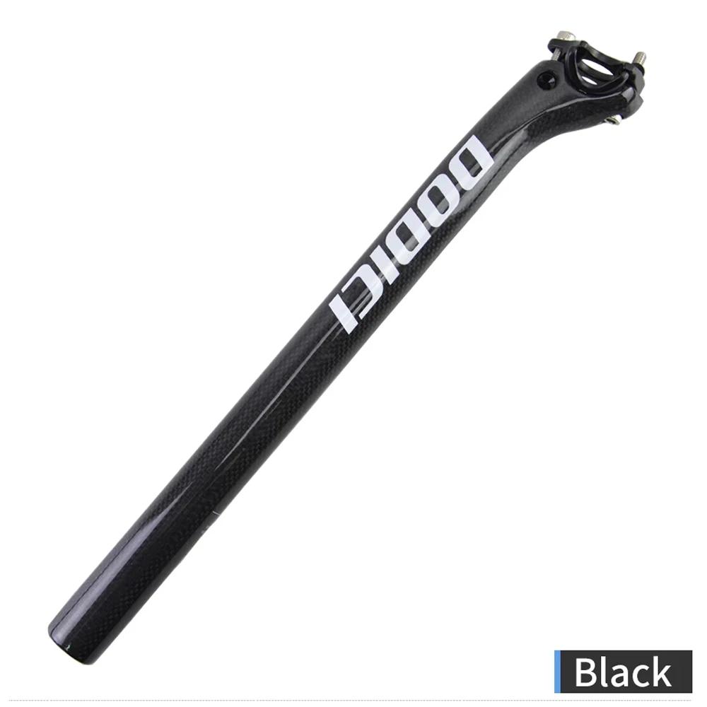 Tige de selle en carbone pour vélo, tige de selle vtt de 27.2/30.8/31.6mm, longueur de 340/400mm, ac