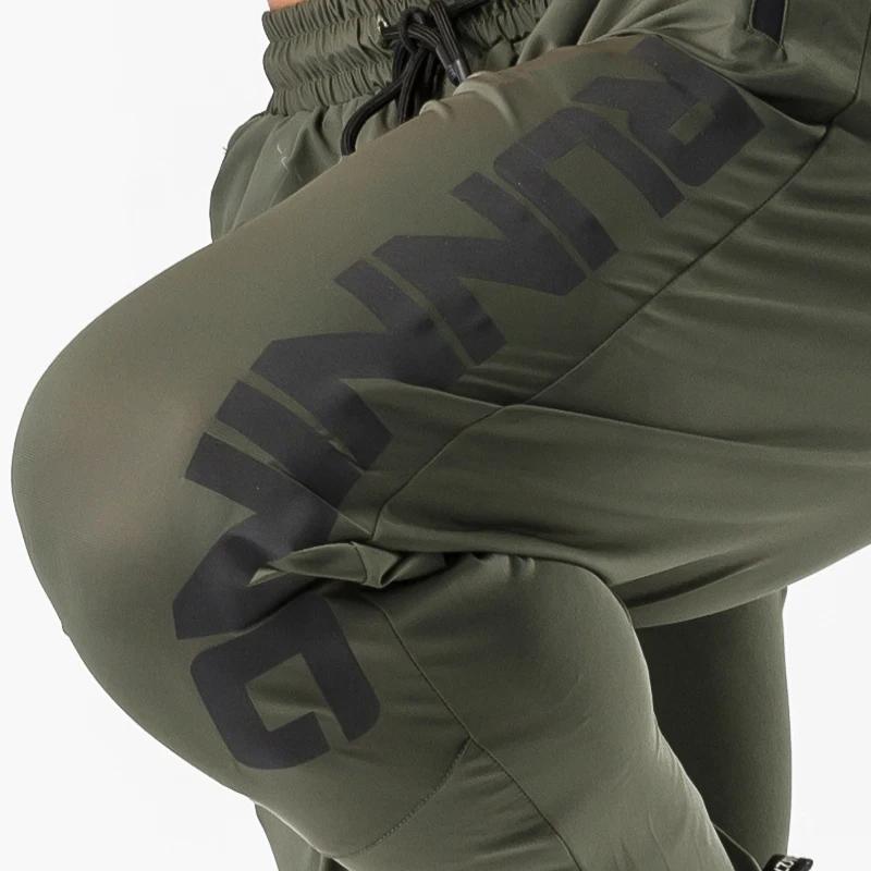 Pantalon survêtement gym homme fitness mince ajusté séchage rapide course entraînement