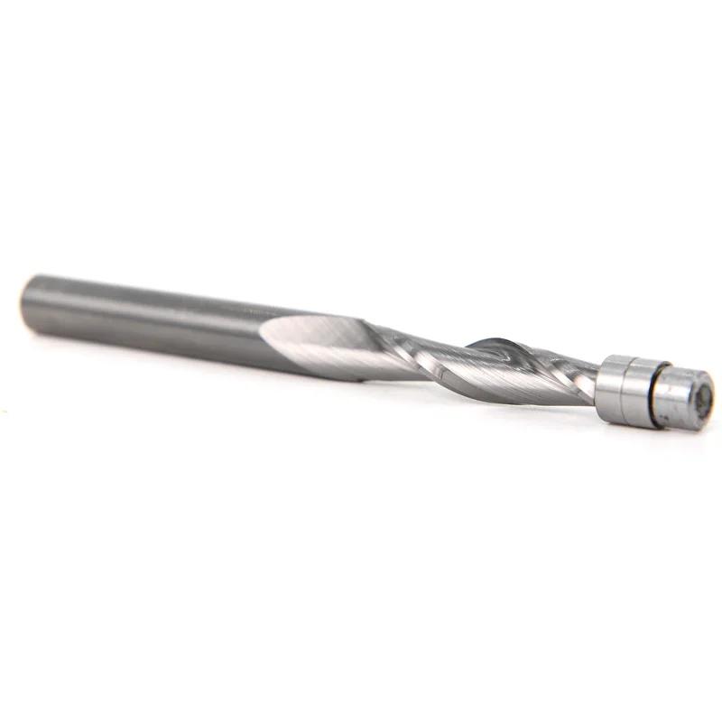 Embouts de routeur CNC pour le travail du bois, fraises pour bois, fraise à pointe en carbure monobl