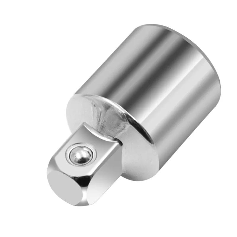 Adaptateur de douille de clé à cliquet en acier inoxydable, pour conversion de 1/2 " vers 3/8 ", 3/8
