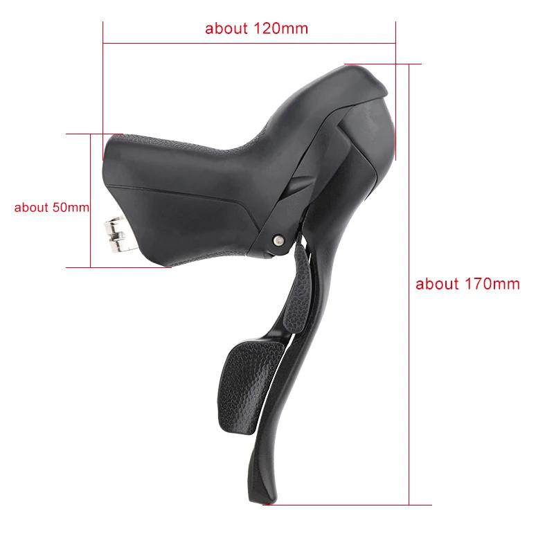 MicroNEW vélo de route manette de vitesse 2*10 vitesses pour guidon 22.2-23.8mm 7/8/9 vitesses doubl