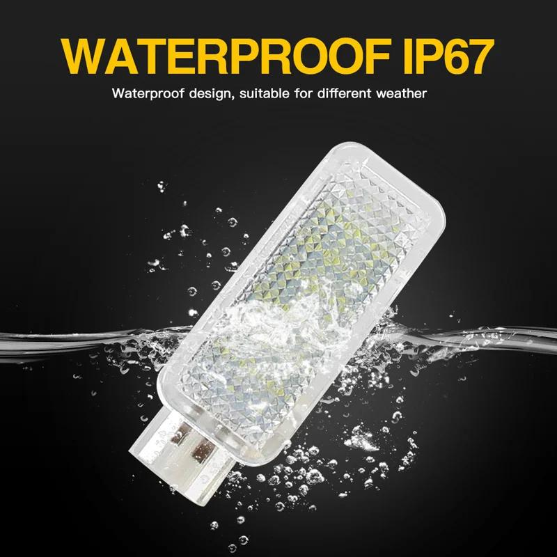 Lampe intérieure LED pour VW Skvocation Fabia Octavia Roomster, lampe de porte de courtoisie, coffre