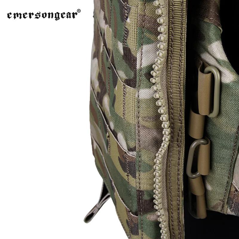 Emersongear porte-plaque adaptatif pour gilet tactique AVS Version lourde système Molle Airsoft chas