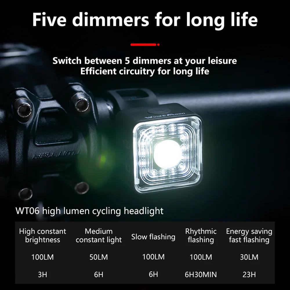 ThinkRider 120 Lumen vélo intelligent frein détection lumière IPX6 LED étanche charge vélo feu arriè