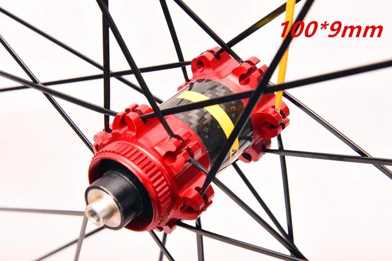 Paire de roues VTT 26 27.5 29er 700C, jantes 24 trous, nervure droite, frein à disque, roulement lis