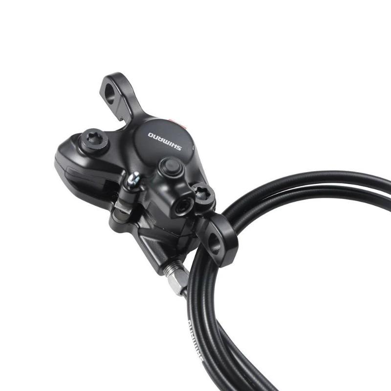 Shimano-Jeu de freins à disque hydrauliques pour VTT MT200, contient un rotor de levier de freins, R