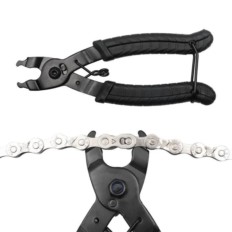 Pince à boucle de chaîne à maillons de vélo, dissolvant de maillons de vélo de route, outil de répar