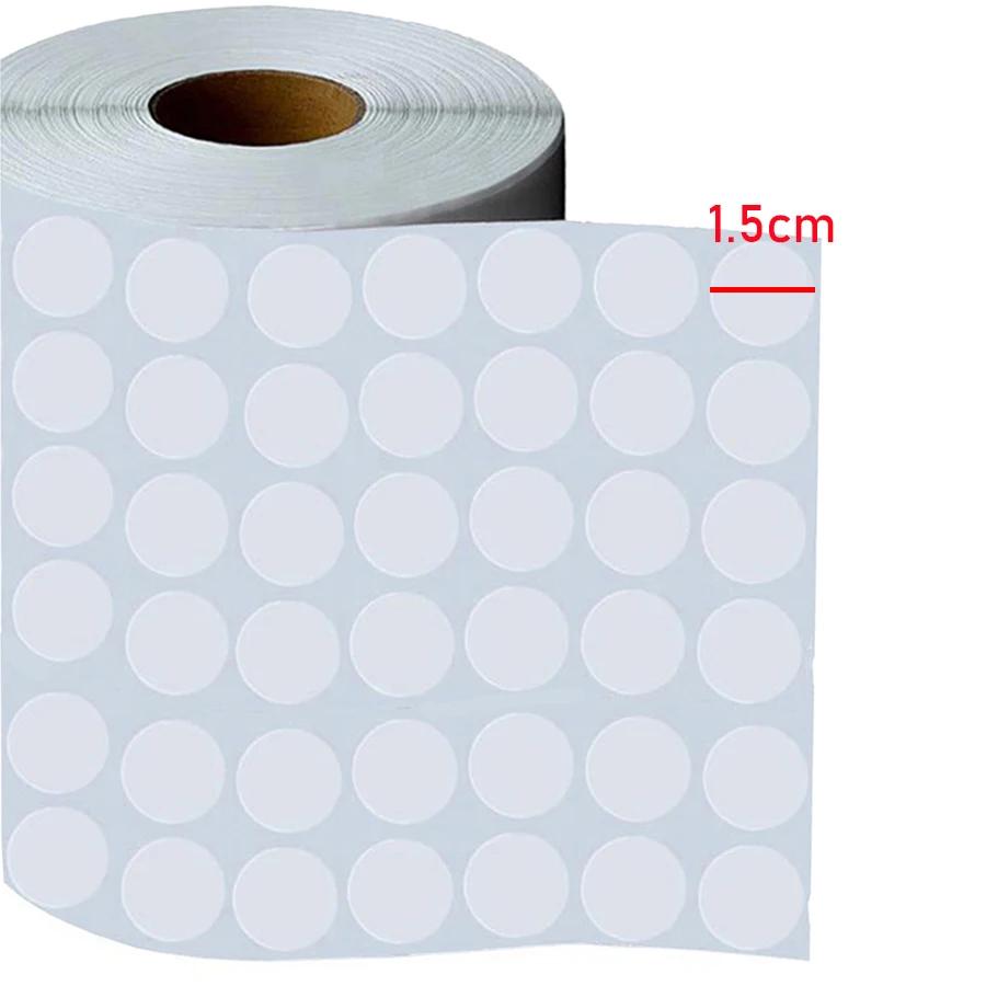 Étiquettes autocollantes rondes pour outils de peinture diamant, 500 grilles, boîte de rangement pou