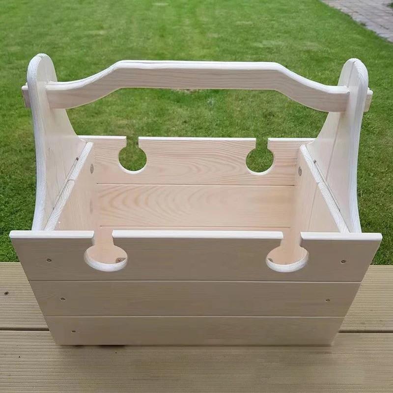 Table pliante de pique-nique en plein air 2 en 1, bureau en bois multifonctionnel, panier de rangeme