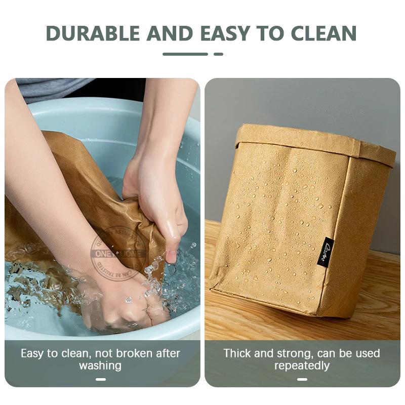 Sac en papier Kraft pour Fruits et légumes, conteneur de stockage de pain multifonction, outil de cu