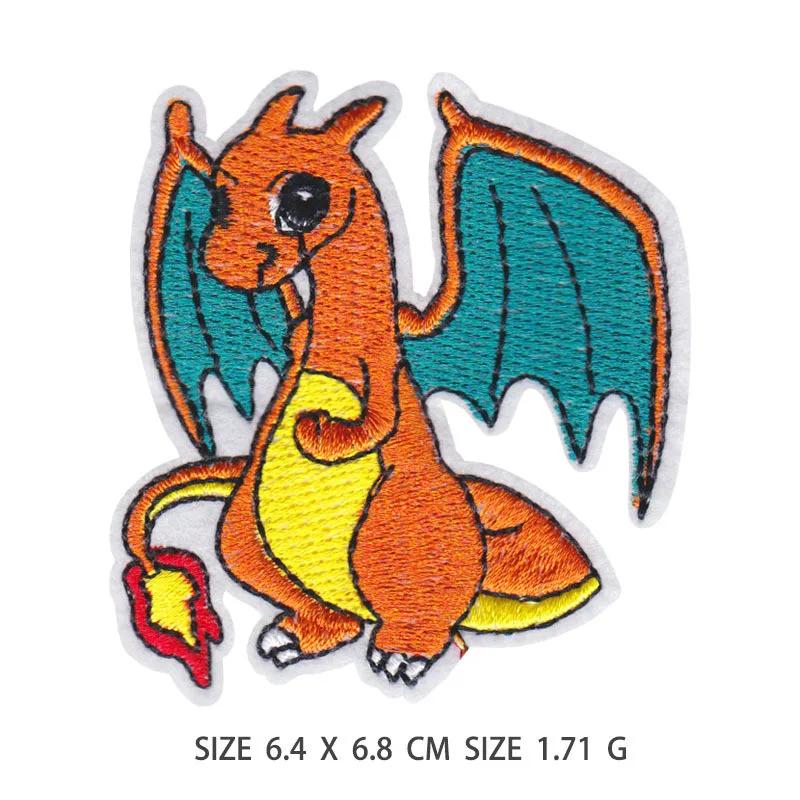 Chaud 40 style Pokemon fer sur patch brodé vêtements patchs dessin animé pour vêtements enfant Umbre