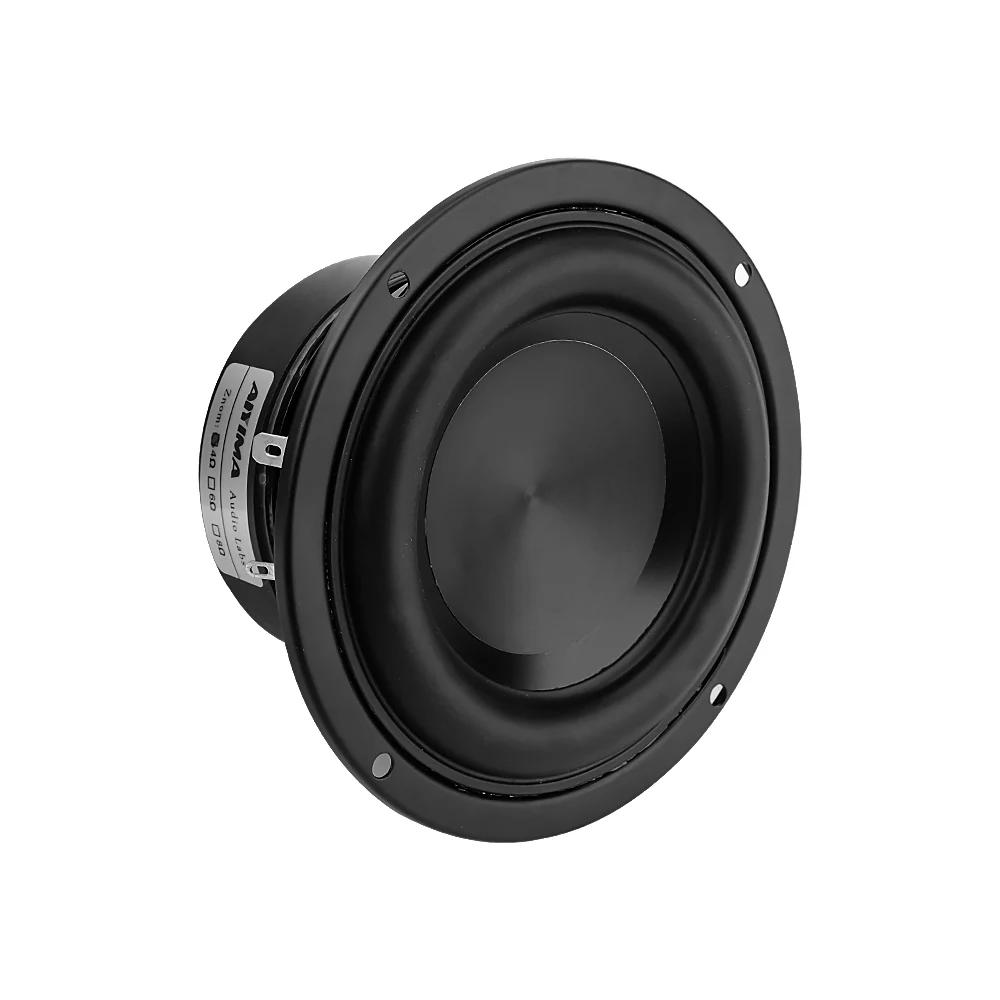 AIYIMA 1 pièce Haut-parleur Subwoofer 4 pouces 100W 4/8 Ohm Super Woofer Haut-parleur de son BASS Ét