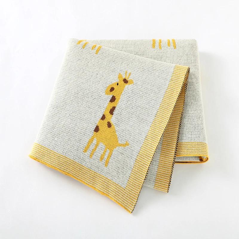 Couverture pour bébé 100% coton, literie pour nouveau-né fille et garçon, courtepointes CPull à carr