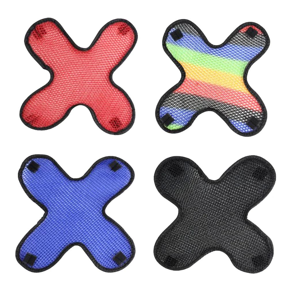 DSYCAR 1 pièces casque de moto coussin en maille nid d'abeille doublure isolante coussin de sécurité
