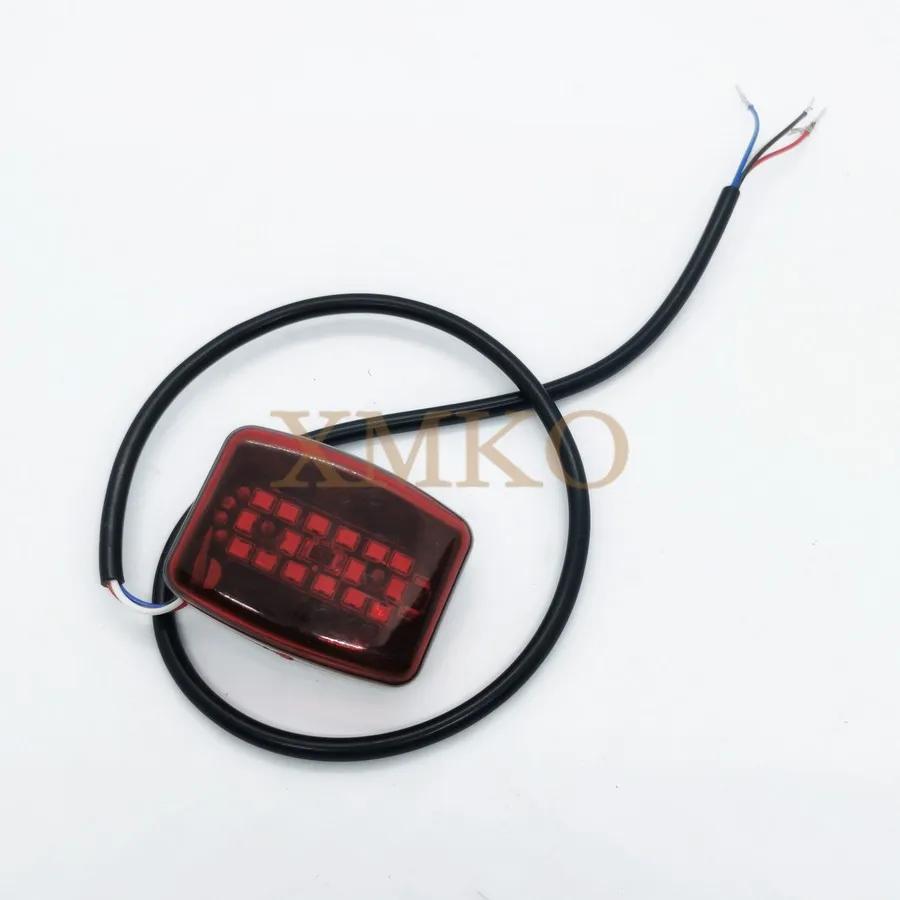 Feu arrière LED universel 36V 48V pour trottinettes électriques, feu stop pour trottinettes Little A