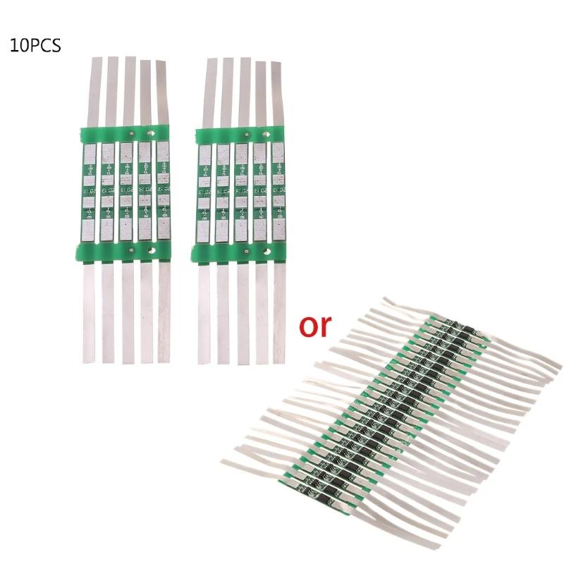Panneau de Protection BMS 3.7V 3A pour batterie au Lithium 1S 18650, 10 pièces/ensemble, Kit de cell