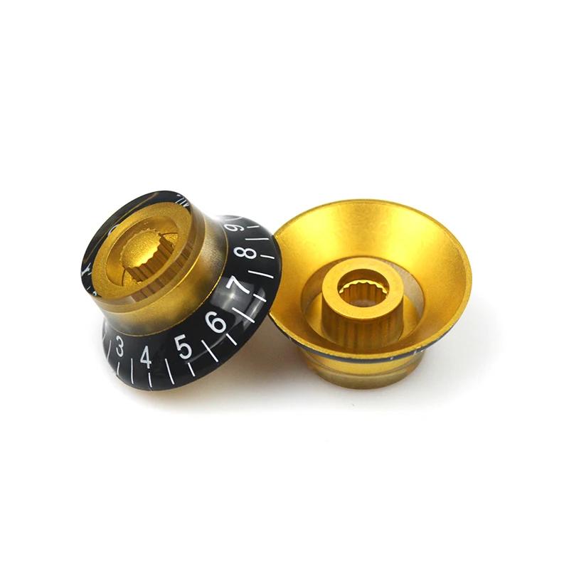 2/4 pièces bouton de tonalité de Volume de guitare LP guitare électrique haut-de-forme guitare droit