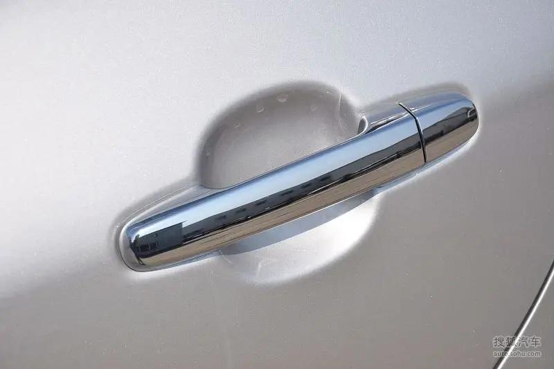 Couvercle de poignée de porte de voiture chromé, garniture de bol, accessoires de style, autocollant