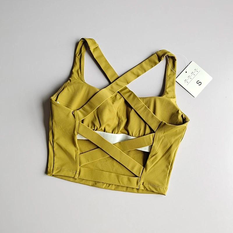 Femmes soutien-gorge de sport sans couture haute Lmpact soutien-gorge de sport Sexy Yoga haut de fit