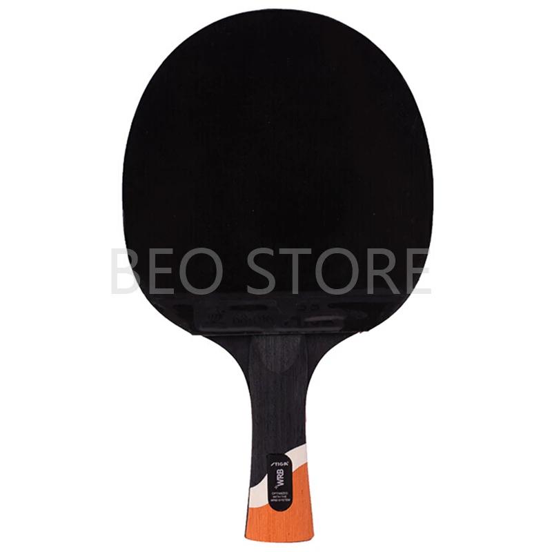 Raquette de tennis de table STIGA 6 étoiles - Originale boutons carbone caoutchouc batte ping-pong compétition