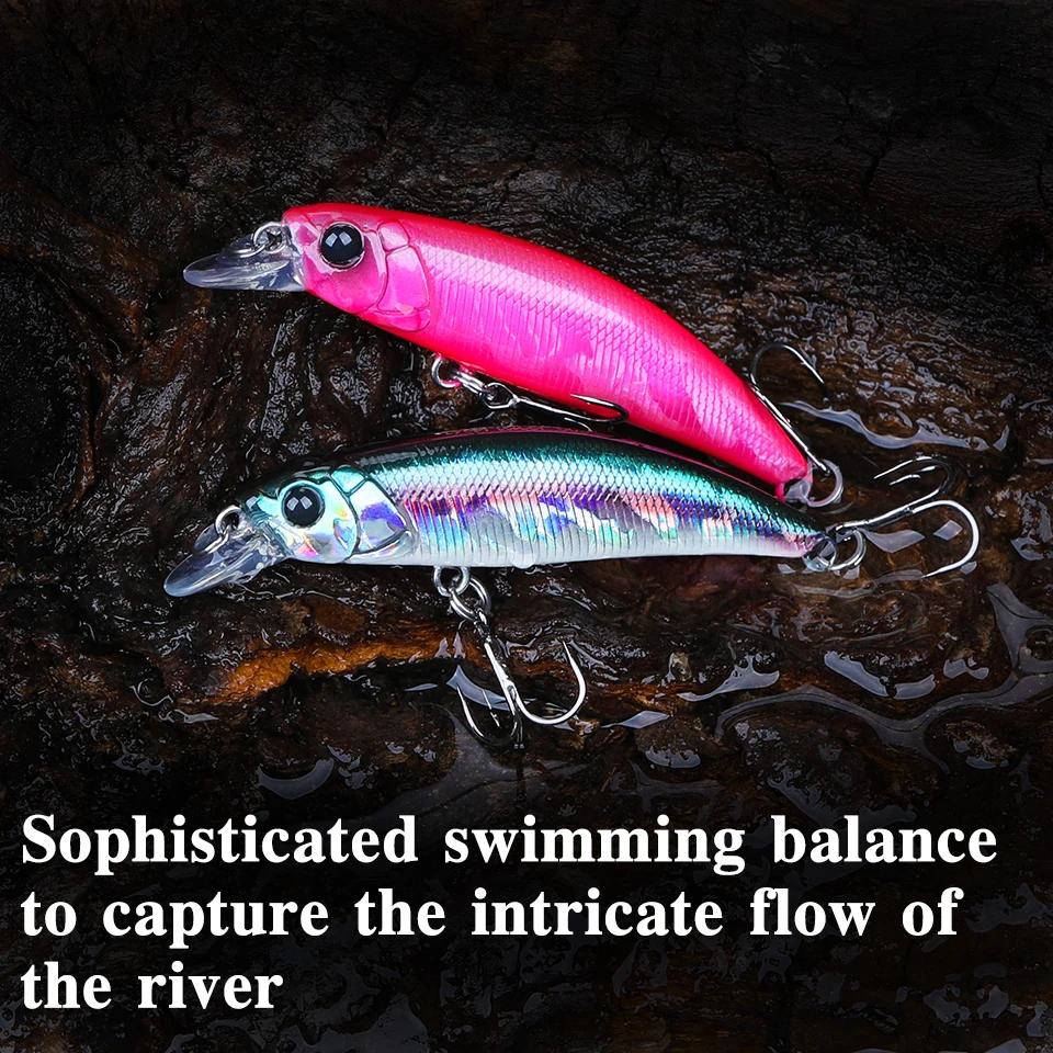 TSURINOYA 60S leurre de pêche méné coulant nouveau modèle intrusseur 60mm 6.5g appâts durs artificie