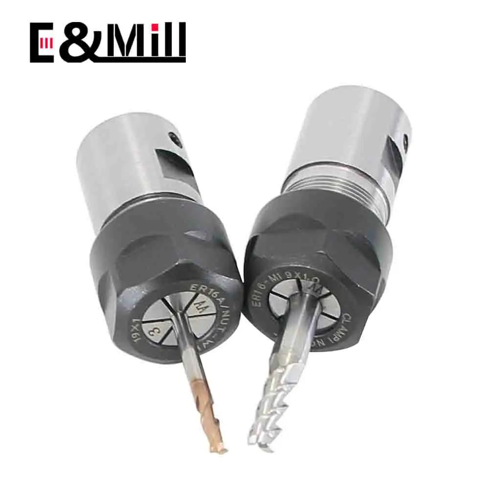 Bricolage ER11 ER16 ER20 ER25 3 3.175 4 5 6 6.35 7 8 10 12 14 Mm 16mm porte-outil de broche de moteu