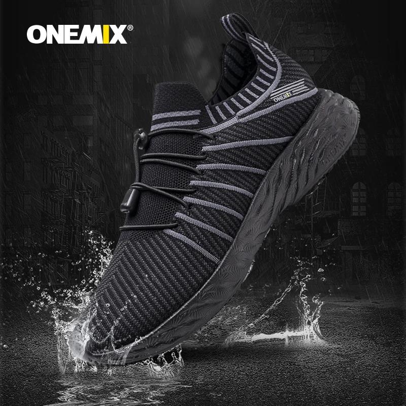 ONEMIX 2026 Chaussures de course pour hommes, antidérapantes, amortissantes, légères, imperméables,