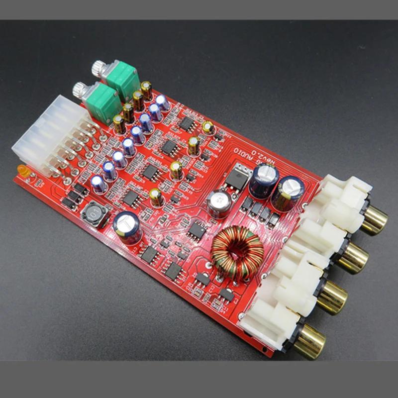 Amplificateur Audio pour voiture, haute à basse, convertisseur HIFI quatre en quatre sorties, qualit