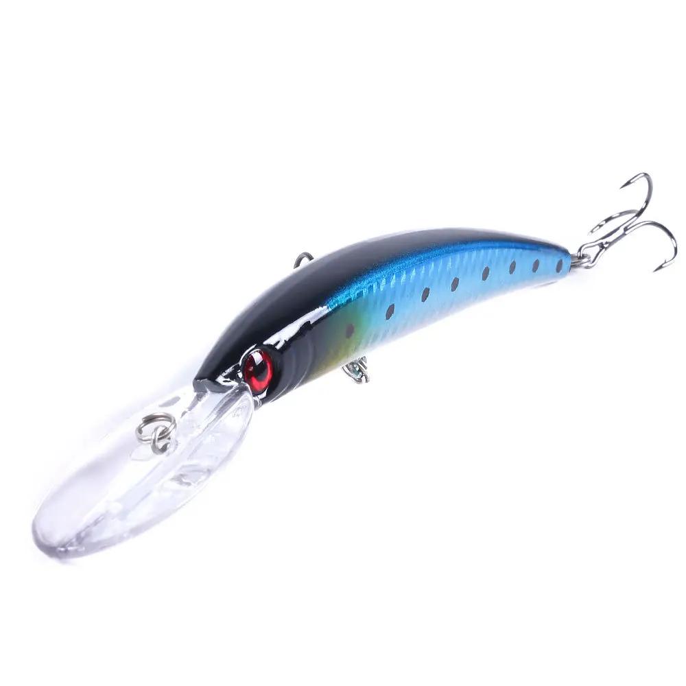 1 pièces 15 cm 15g plongée profonde Jerkbait artificiel dur appât pêche Wobblers méné leurre pour ba