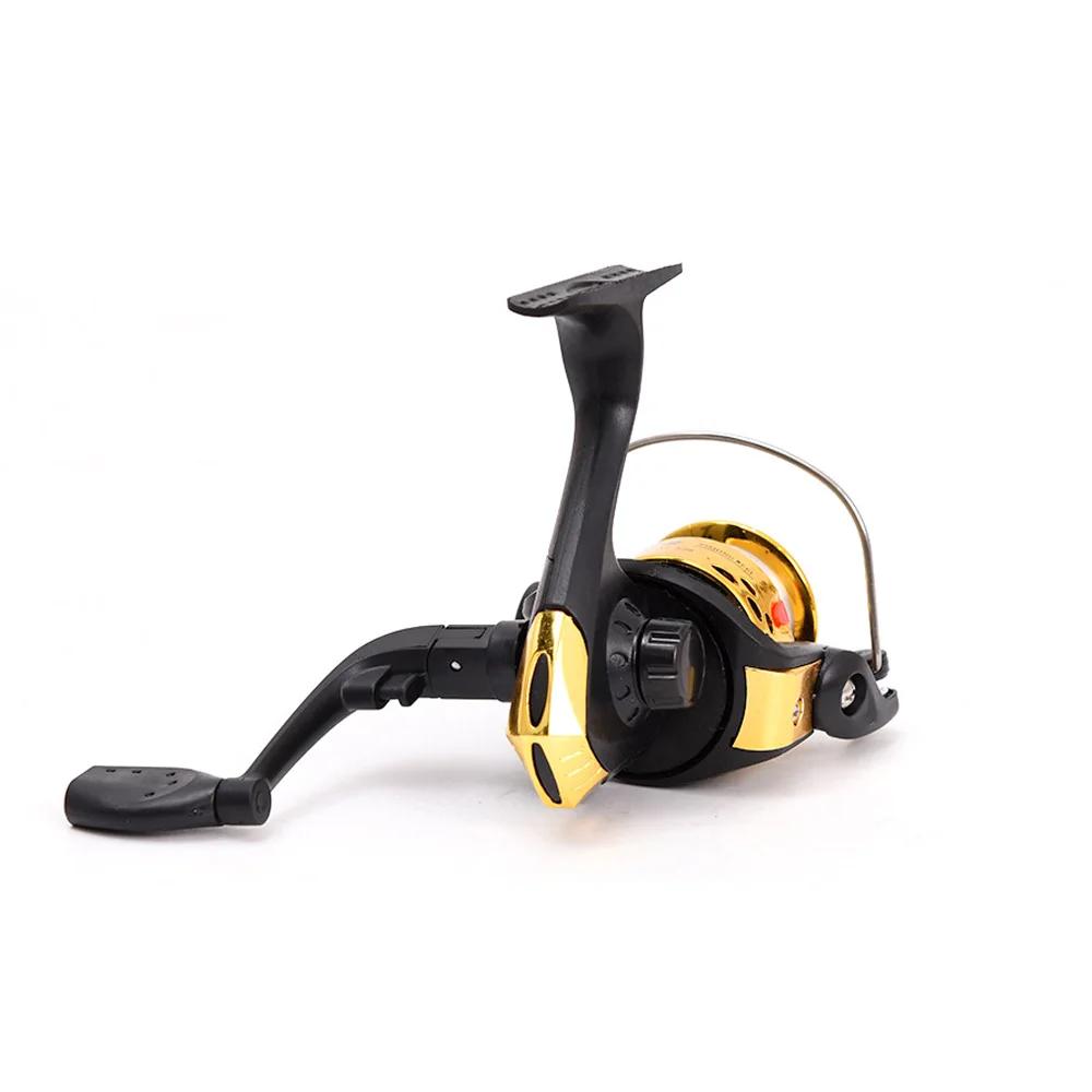 Moulinet de pêche pliant ultraléger 5.2:1, avec grande ligne de pêche de 60m de diamètre, roue de co