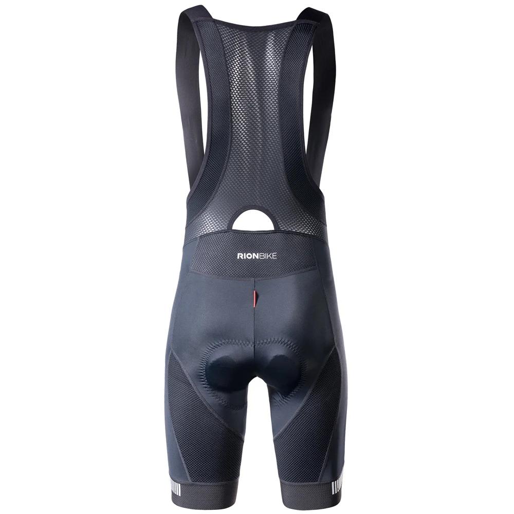 RION – cuissard de cyclisme élastique pour hommes, avec coussin d'interface, mise à niveau, collant