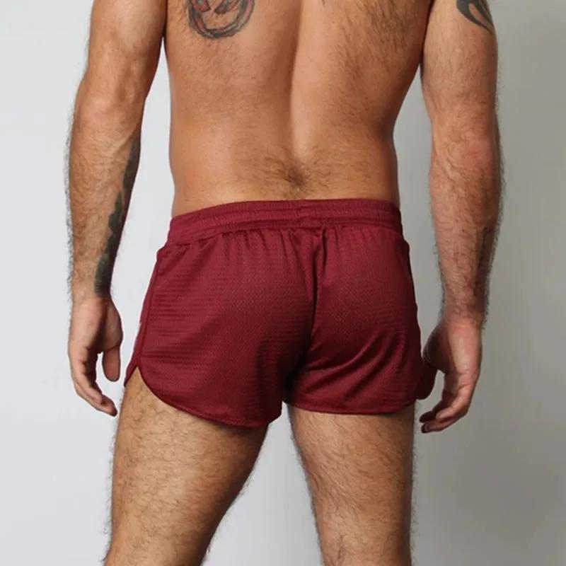 Shorts de course College pour hommes, séchage rapide, basket-ball, entraînement, marathon, fitness,