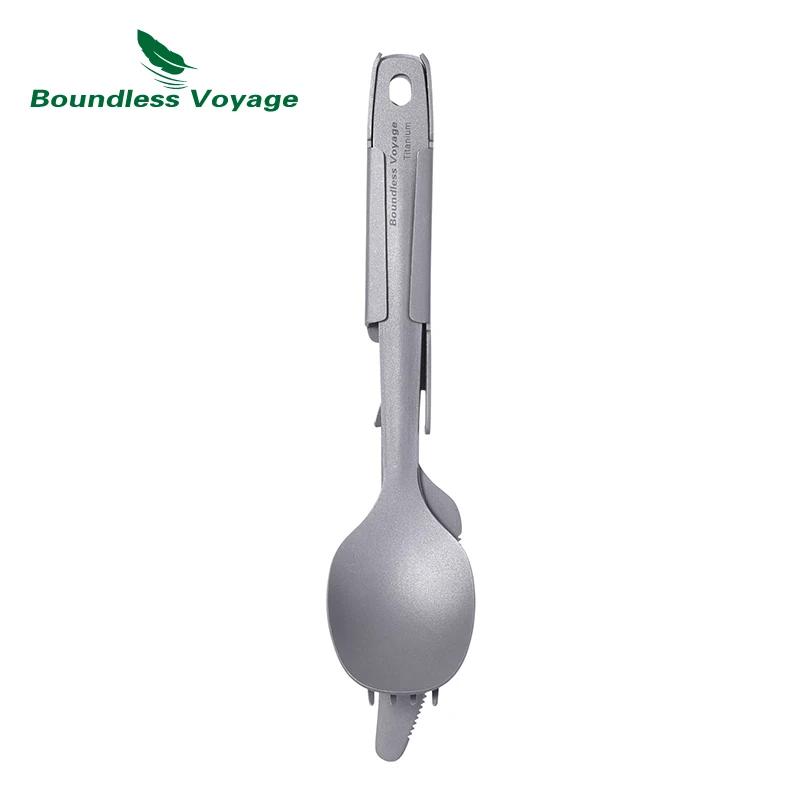 Ensemble de couverts utilitaires de Voyage sans limites, 4 pièces avec étui de transport, cuillère f