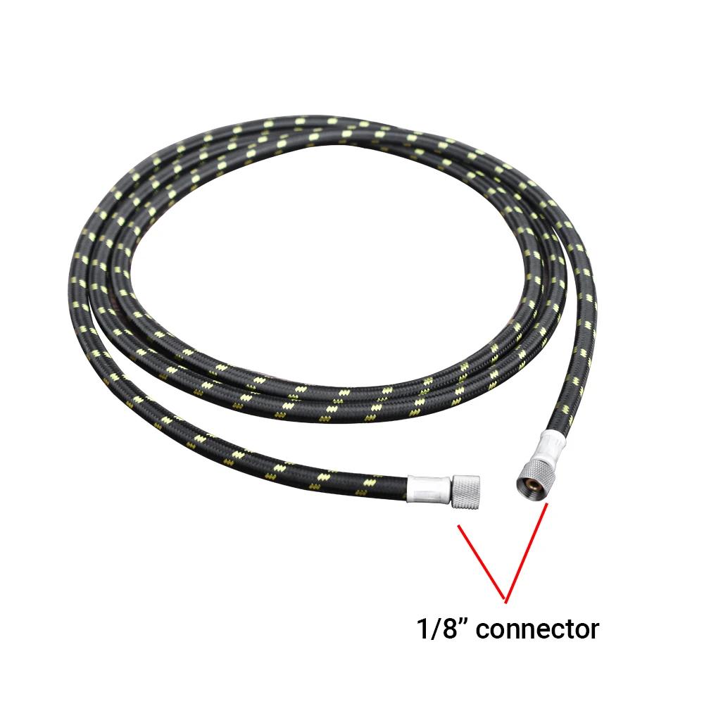 Tuyau d'aérographe tressé en Nylon professionnel avec raccord de taille Standard 1/8 "* 1.8 m(5.9 pi