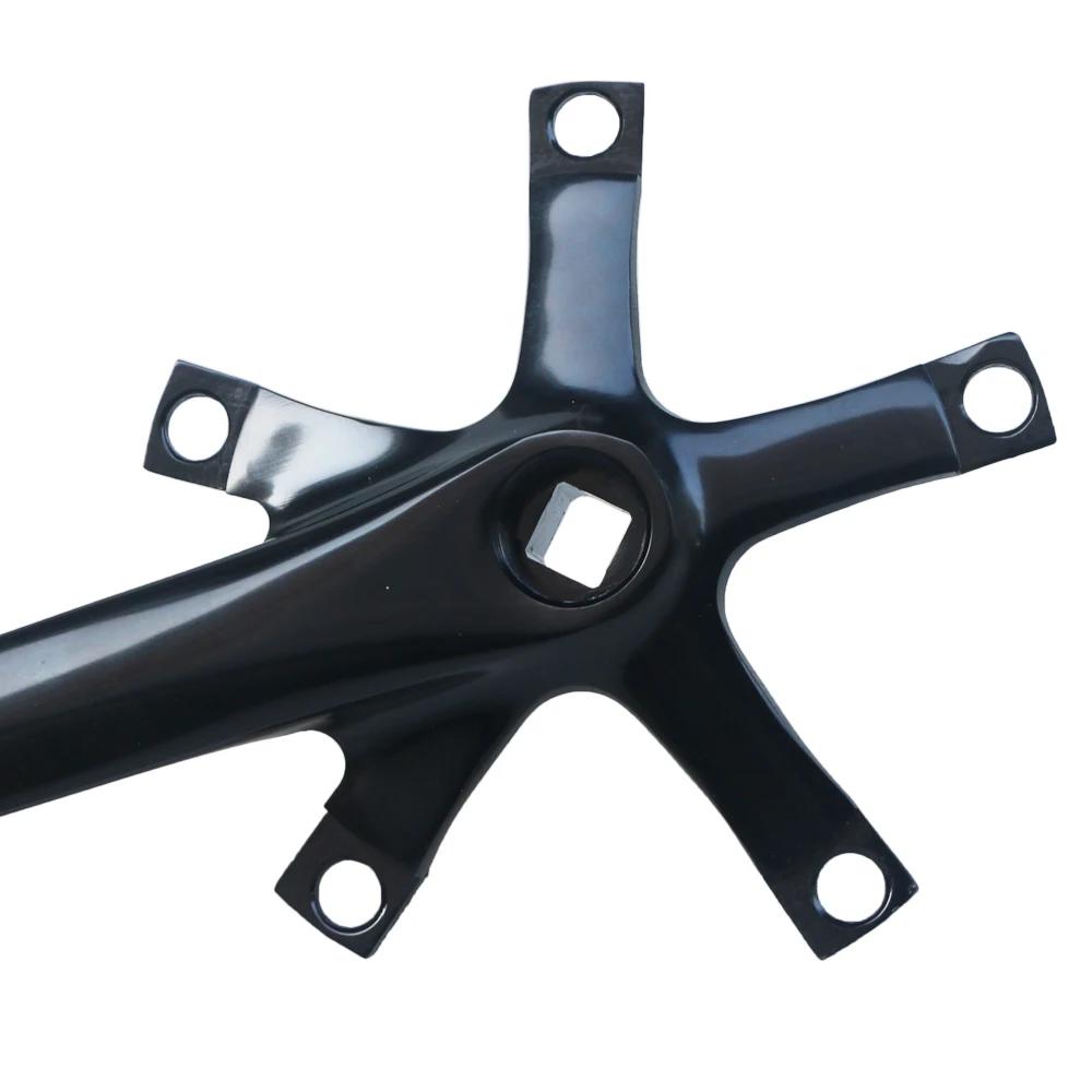 Pédalier vélo pliant JORing - Roue chaîne trou conique carré vitesse unique - Partenaires engrenage 130 BCD 165mm 44T