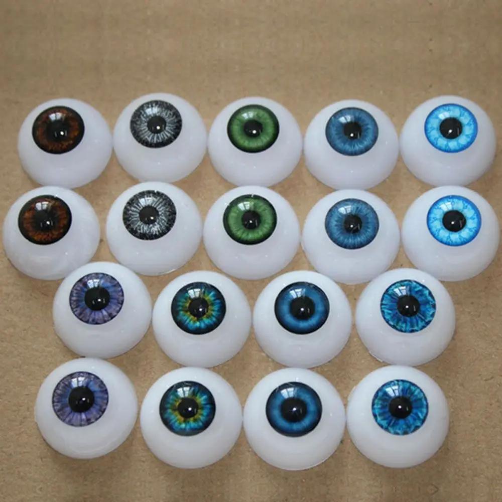 1 paire de globe oculaire en plastique acrylique, accessoires de sécurité au beurre, yeux de dinosau