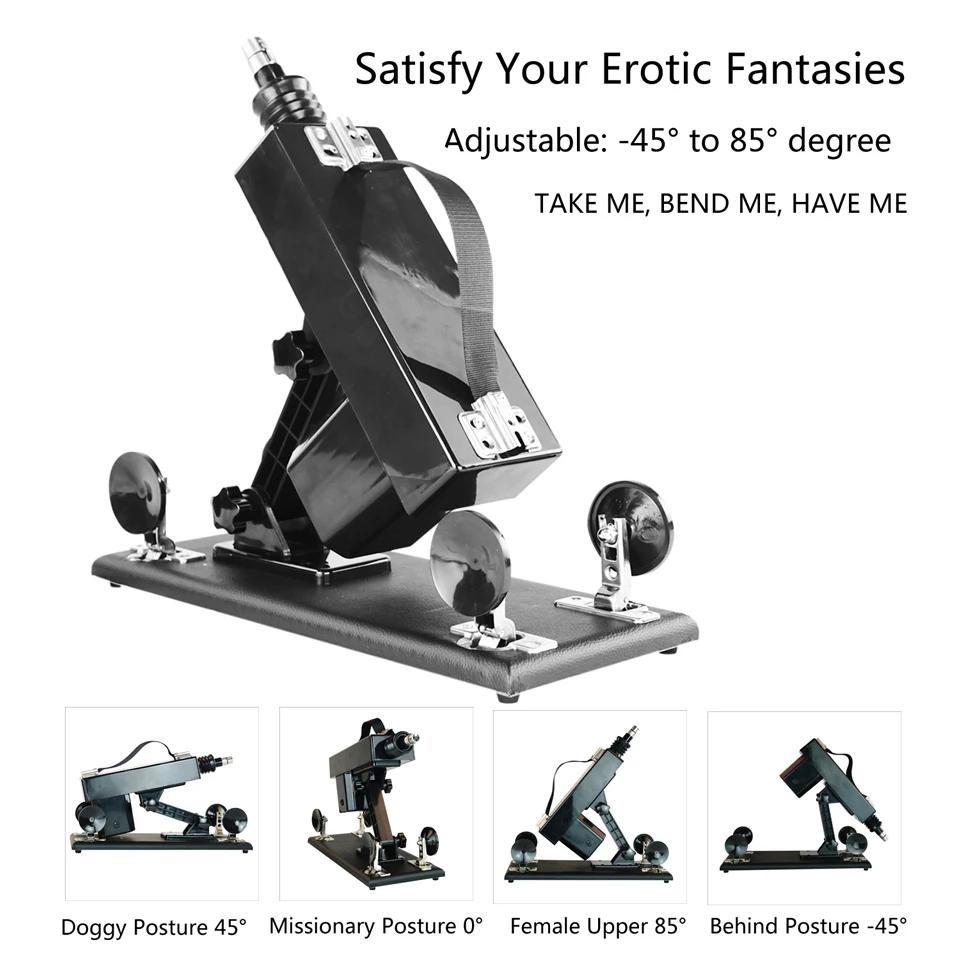 DORCH-Pistolet de pompage à vitesse réglable pour hommes et femmes, machines sexuelles pour adultes,