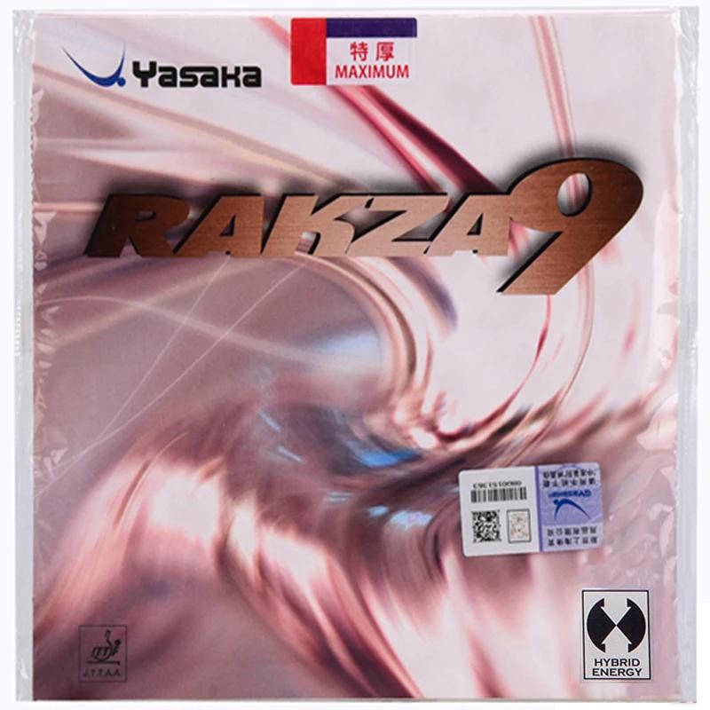 Yasaka RAKZA 9 RK9 B-80 tennis de table en caoutchouc raquettes de tennis de table gâteau éponge raq