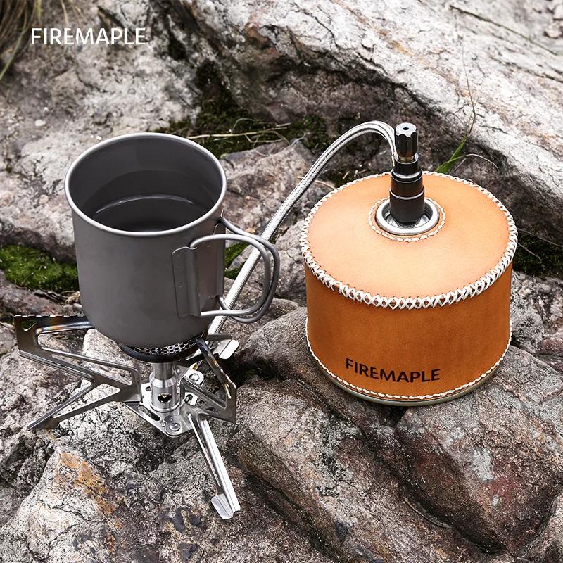 Régulateur de pression Polaris en érable feu, réchaud de Camping léger, brûleur de gaz en plein air,