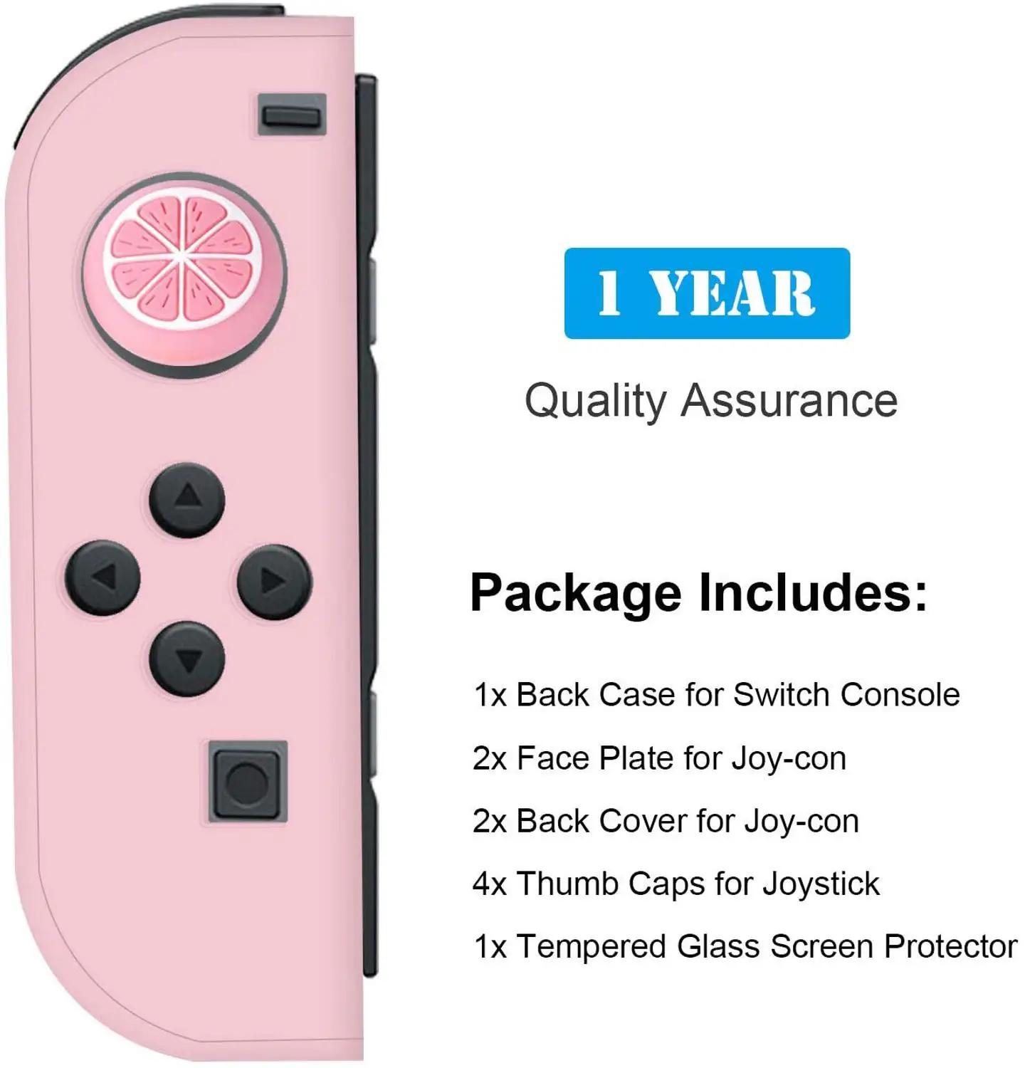 Pour Nintendo Switch Dockable Switch housse de protection JoyCon contrôleurs avec protecteur d'écran