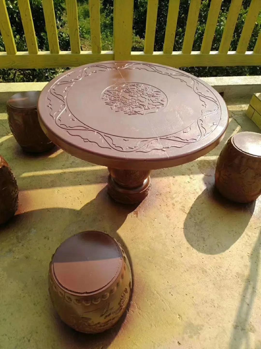 Moule concret en plastique de chaise de table d'ABS pour la décoration de jardin de parc