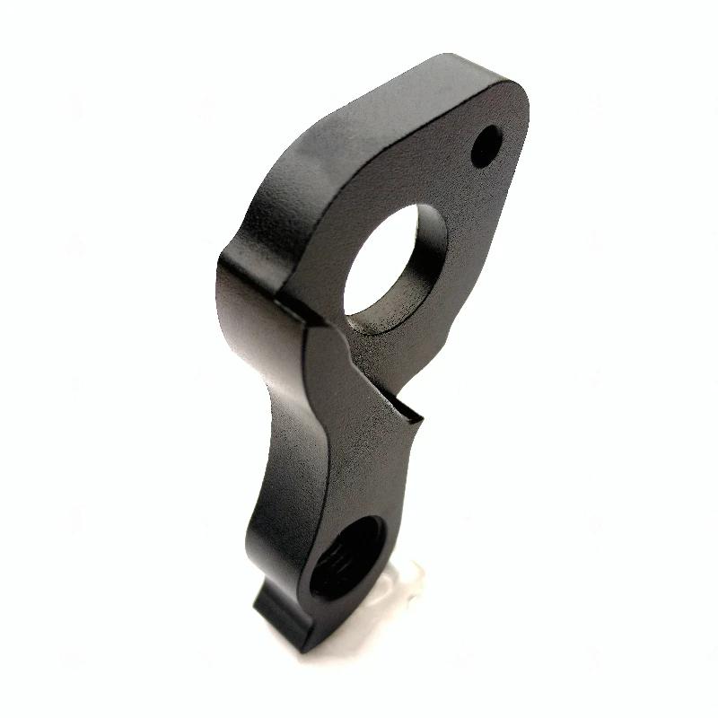 1 pièce de dérailleur arrière de vélo CNC, cintre RD pour grand chien sur un cadre en carbone, croch