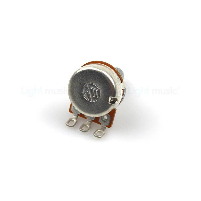 Potentiomètre cannelé pour guitare électrique, 2 pièces, A500K B500K A250K B250K, petit Pot, effet b