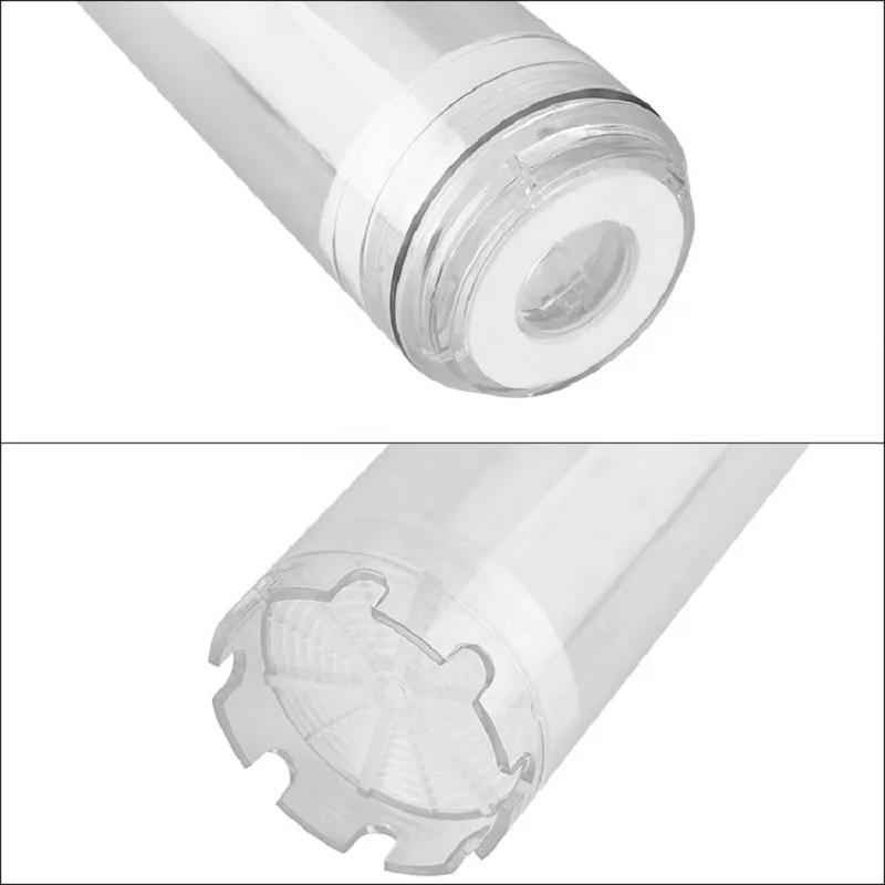 YenvQee cartouche transparente vide réutilisable de 10 pouces/5 pouces pour la résine, outils de fil