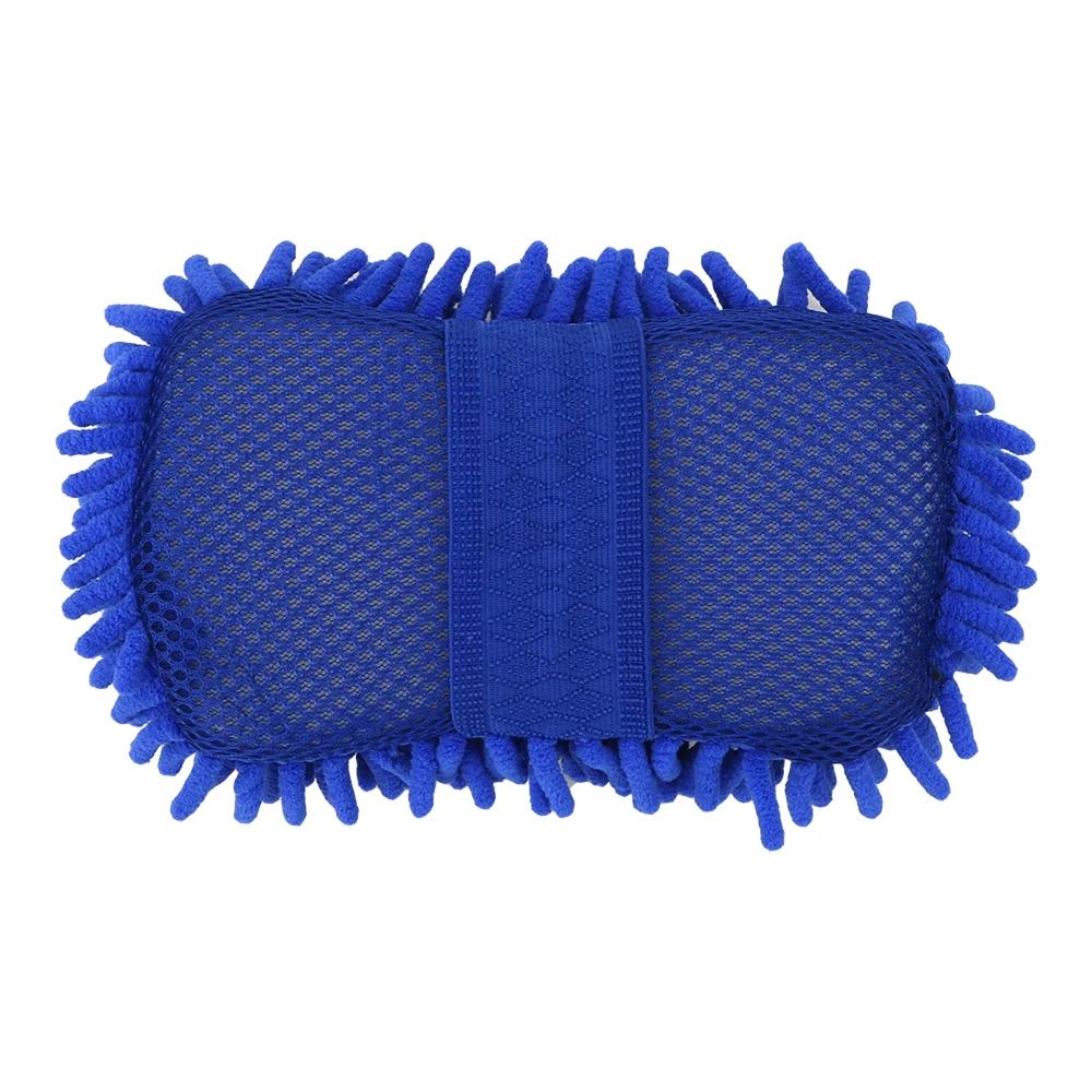 Gants de lavage pour moto, brosse de lavage en mousse, outils de nettoyage de roue de siège, soins a