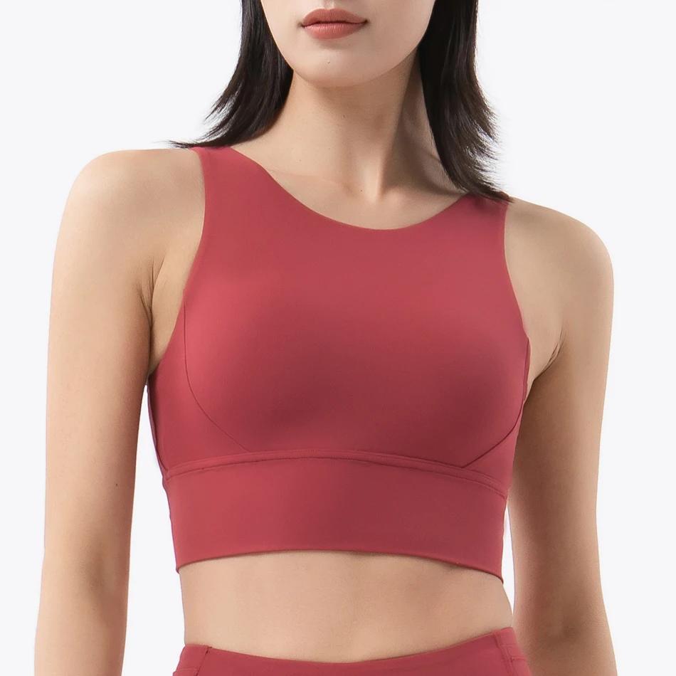 SOISOU – soutien-gorge de sport pour femmes, sous-vêtements élastiques et respirants, 6 couleurs dis