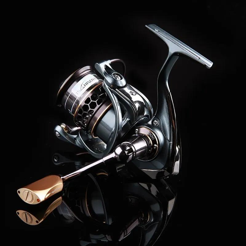 TSURINOYA-Moulinet de pêche à la carpe en acier inoxydable, bobine rotative à double bobine, 9 + 1BB