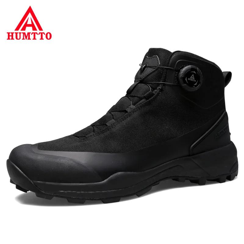 Chaussures de randonnée imperméables homme HUMTTO - Bottes trekking montagne sécurité escalade