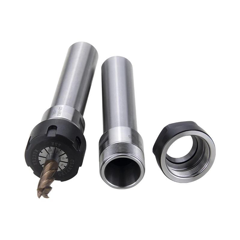 Support de mandrin à pince C10/C12/C16/C20/C25/C32/C40 pour ER8-ER25A/ER11-32M/UM, tige d'extension