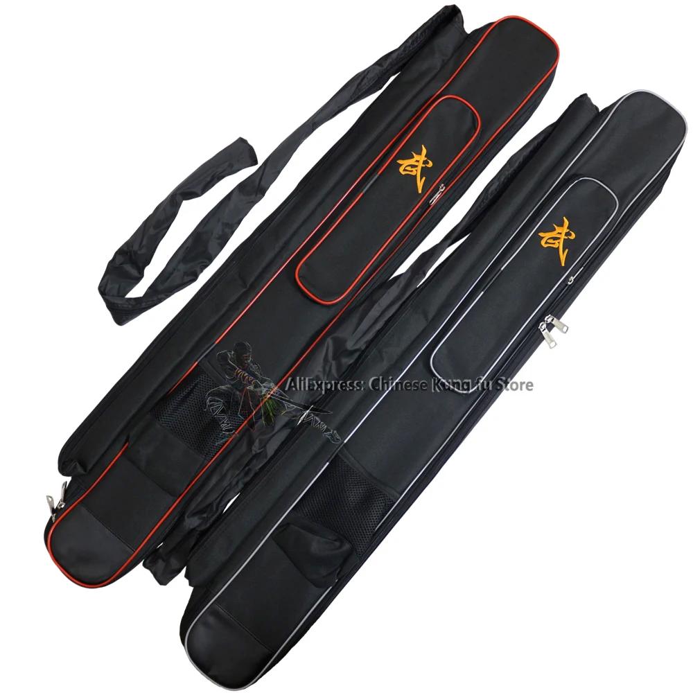 Sac de bâtons d'épée de Kung fu de haute qualité, sac de transport pour armes Wushu d'arts martiaux,
